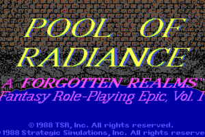 Pool of Radiance 1